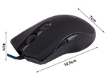 Žična optična miška za prenosni računalnik rgb gaming mouse