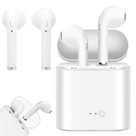 Auriculares bt sport i7s tws powerbank free