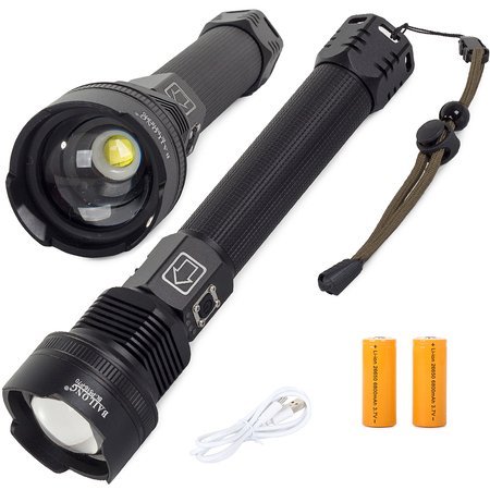 Bailong linterna policia militar cree xhp70 power