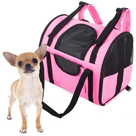 Bolsa de transporte transportín para perros mochila para gatos