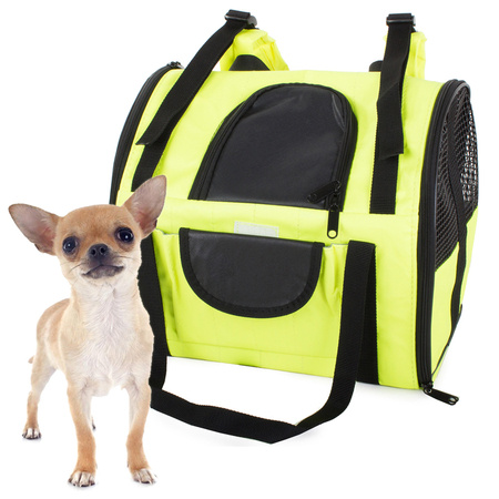 Bolsa de transporte transportín para perros mochila para gatos