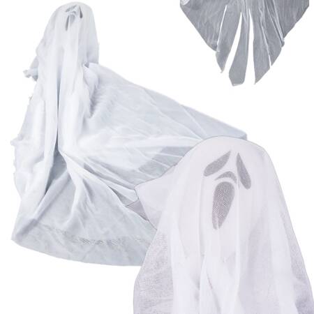 Halloween decoración colgante fantasma blanco grito esqueleto fantasma 65cm