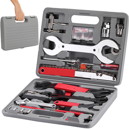 Kit herramientas bicicleta 44pcs tool box