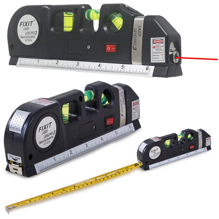 Nivel láser con medida 250cm laser cale