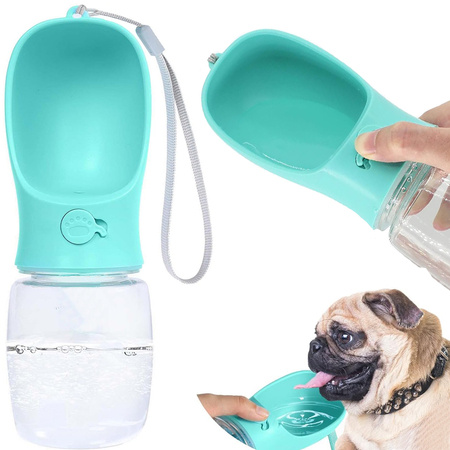 Water bowl portable perro walking poison 380ml