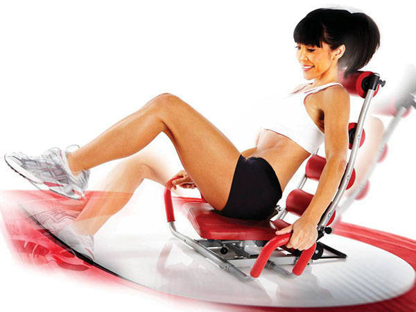 Ab rocket twister fitness abdomen plano para hacer ejercicio