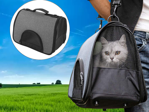 Bolsa transporte perro gato grande