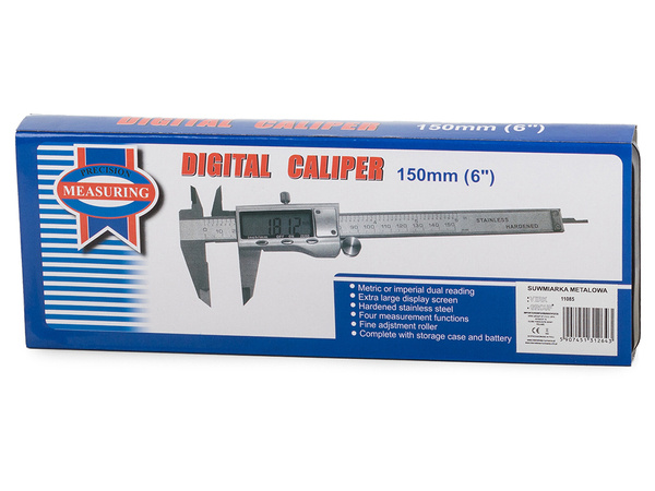 Calibre electrónico para metales l150 lcd digital