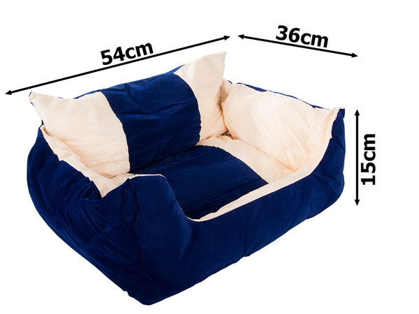 Cama para perro gato suave sofá s grande corralito