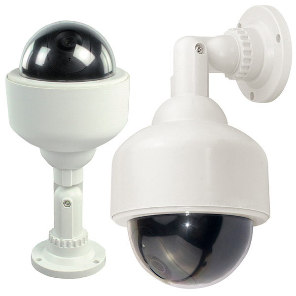 Camara falsa camara de vigilancia exterior led