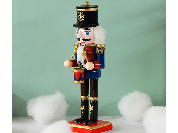 Cascanueces soldado de madera figurita decorativa de navidad regalo