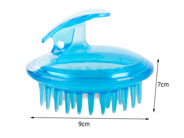 Cepillo de masaje de silicona para lavado de cabeza y cuerpo