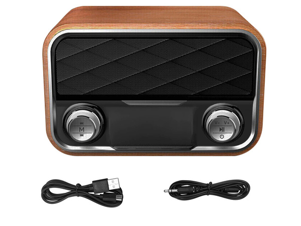 Cocina radio fm altavoz portátil bluetooth aux