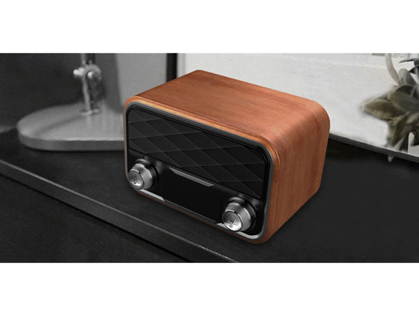 Cocina radio fm altavoz portátil bluetooth aux