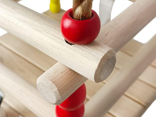 Columpio de jardín infantil sillón mecedora barandilla de madera para jardín casa