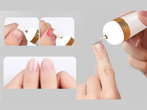 Cortador de uñas manicura cortador de cutículas pedicura usb