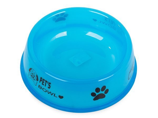 Cuenco de plástico 800ml para perro gato agua cramme