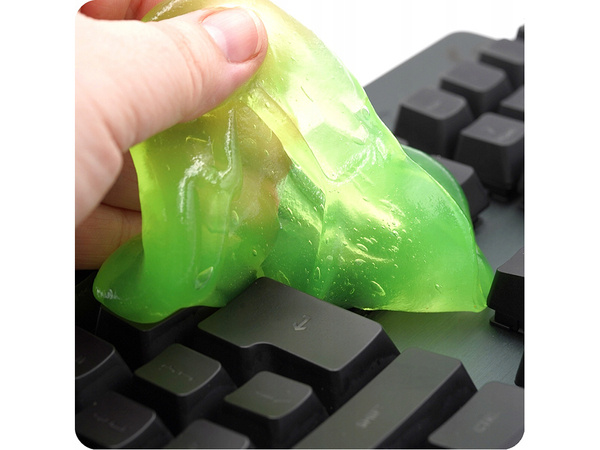 Gel de elastina para la limpieza del teclado suciedad polvo