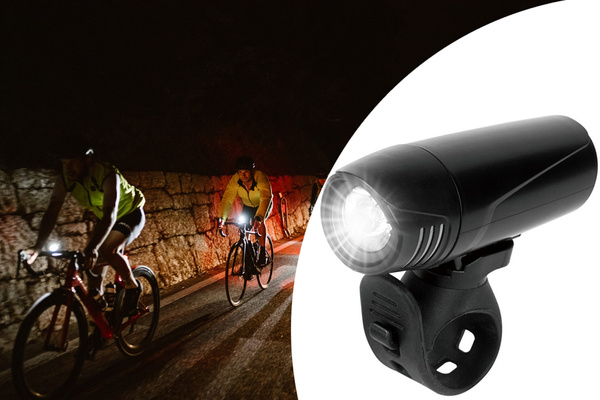 Juego de luces delanteras + traseras led para manillar de bicicleta fuerte