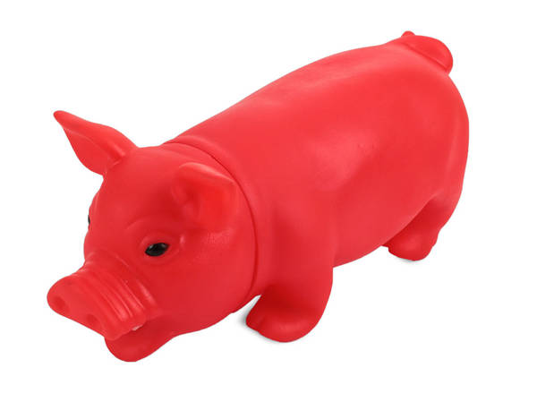 Juguete chirriante para perro chew piggy pig