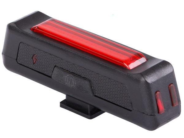 Lampara de bicicleta trasera usb led cob 500lm