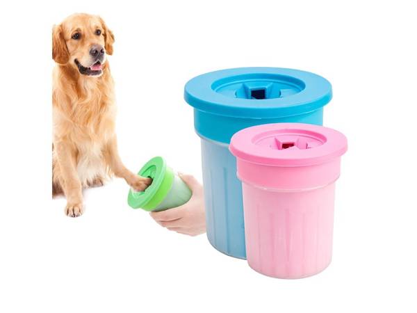 Limpiapatas perro gato silicona grande xl