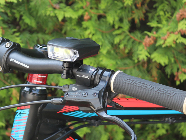 Luces led bicicleta cob 5w luces delanteras traseras