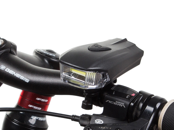 Luces led bicicleta cob 5w luces delanteras traseras