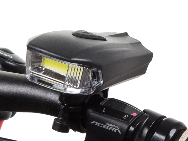 Luces led bicicleta cob 5w luces delanteras traseras