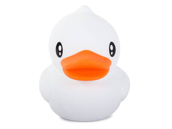 Luz nocturna led para niños rgb duck touch