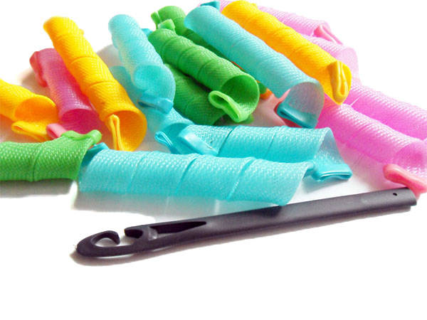 Magic leverag papillote spiral curlers rizos maxi