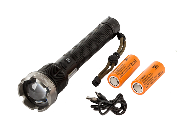 Militar bailong policía led antorcha xhp90 fuerte