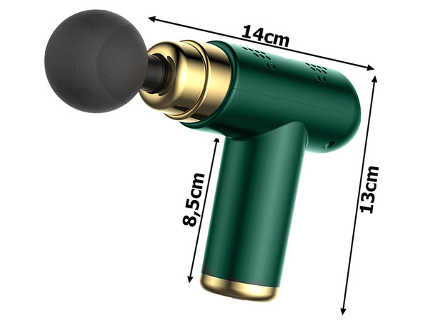 Mini pistola de masaje muscular corporal potente pistola de masaje portátil