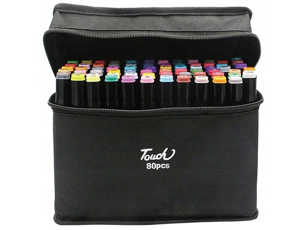 Rotuladores de alcohol touch set con 80 paquetes etui