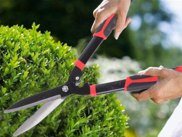 Tijeras manuales de jardineria para arbustos setos cesped tijeras para plantas