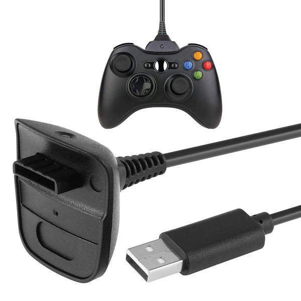 Xbox 360 usb play cable de carga para pad