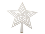 Árbol de navidad estrella árbol de navidad copa irrompible blanco