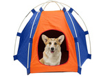 Cama de perro plegable impermeable casa de perro corralito portátil