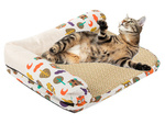 Cama para gatos colchoneta para dormir rascador m