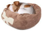 Cama para perro mullida cama para gato suave 35cm