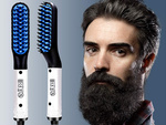 Cepillo alisador peine para barba y cabello para aseo masculino