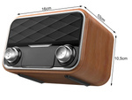 Cocina radio fm altavoz portátil bluetooth aux