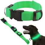 Collar de oscuridad con iluminación led para perros y gatos ajustable 59cm