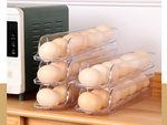 Contenedor huevera nevera organizador para 14pcs bandeja de huevos