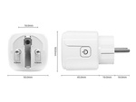 Enchufe eléctrico inteligente wifi vatímetro