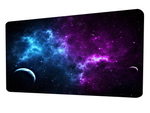 Gaming desk pad xxl cosmos stars 90x40 thick alfombrilla de ratón