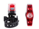 Juego de luces delanteras + traseras led para manillar de bicicleta fuerte