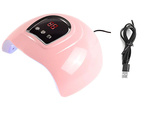 Lampara nail art 18 led uv 54w usb hibridos geles fuertes hibridos uñas