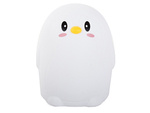 Led pingüino rgb control remoto usb luz de noche para niños