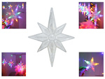 Luces guirnalda estrellas luz cortina 138 led